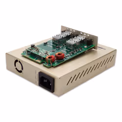 AddOn Networks ADD-MCC10G2SFP-SK-DC network media converter Internal 10000 Mbit/s Multicolour - Additional view 2
