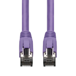 AddOn Networks ADD-1FCAT8-PE networking cable Purple 0.3 m Cat8 S/FTP (S-STP)
