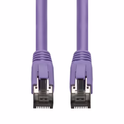 AddOn Networks ADD-3FCAT8-PE, 0.91 m, Cat8, S/FTP (S-STP), RJ-45, RJ-45, Purple