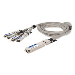 AddOn Networks MCP7Y70-H01A-AO InfiniBand/fibre optic cable 1.5 m OSFP 4x QSFP56 DAC Grey, Silver