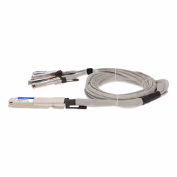 AddOn Networks CAB-O-4Q-400G-1M-AO InfiniBand/fibre optic cable OSFP 4x QSFP56 DAC Grey, Silver