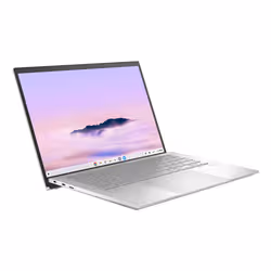 ASUS Chromebook Plus Enterprise CB54 CB5403CMA-QM1092 Intel Core Ultra 7 155U 35.6 cm (14") Touchscreen WQXGA 16 GB LPDDR5x-SDRAM 512 GB SSD Wi-Fi 6E (802.11ax) ChromeOS Silver - Additional view 5