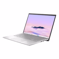 ASUS Chromebook Plus Enterprise CB54 CB5403CMA-QM1092 Intel Core Ultra 7 155U 35.6 cm (14") Touchscreen WQXGA 16 GB LPDDR5x-SDRAM 512 GB SSD Wi-Fi 6E (802.11ax) ChromeOS Silver - Additional view 6