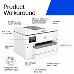 HP OfficeJet Pro Color Printer - Additional view 5