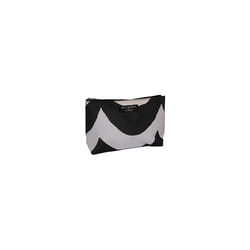 Clinique Marimekko Black and white makeup cosmetics bag