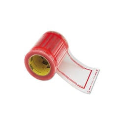 3M 82405 Pouch Tape Shpg. Doc. Protect System  5&apos;&apos; x 6&apos;&apos;  Clear w/Orange Border  500/roll