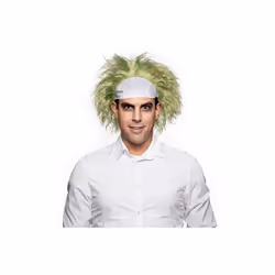 Enigma 00050 MLIME Beetle Juice Wig, Medium Lime