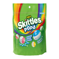 Skittles Pop'd Freeze Dried Sours Bag 155g
