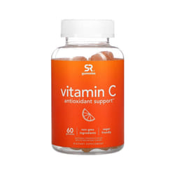Sports Research, Vitamin C, Natural Orange, 60 Gummies
