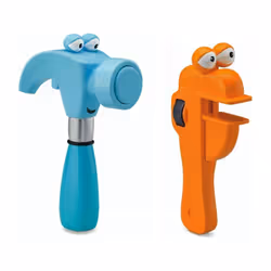 Fisher Price Talking' Tools Pat and Rusty Toy Kids Child