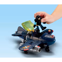 Imaginext  T5310  Transport Transport Aeroplane Looping + Figure