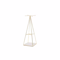Umbra 299485-221 Prisma Jewelry Stand Organizer - Matte Brass