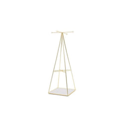 Umbra 299485-221 Prisma Jewelry Stand Organizer - Matte Brass