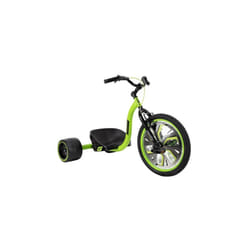 Huffy Green Machine 'Slider' 20" Kids Drifter Trike - Green/Black