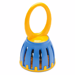 Baby Band Musical Instrument Gift Set. 4 Piece Musical Sensory set Includes a Rainboshaker, Clip Clap, Cage Bell, Baby Maraca and Clear Carry Case.