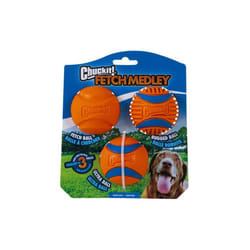 Chuckit! Fetch Medley Dog Toy Ball Gen 3 (3 Pack)