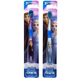 Oral-B Disney Frozen Toothbrush 3+ YRS Extra Soft (Characters Vary) - Pack of 2