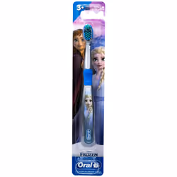 Oral-B Disney Frozen Toothbrush  3+ YRS  Extra Soft (Characters Vary) - Pack of 2