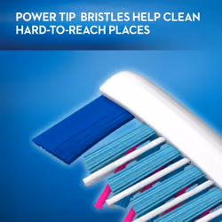 Oral-B CrossAction Deep Reach Toothbrushes  Medium  2 Count
