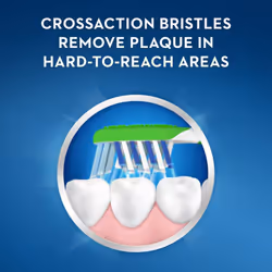 Oral-B Cross Action Kids Toothbrush  Soft Bristles  Ages 6+  1 Count