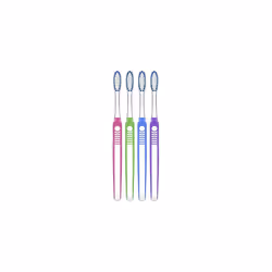 Oral-b Indicator Contour Clean Toothbrushes, Extra Value Pack, Medium, 4 CountÂ (Color May Vary)