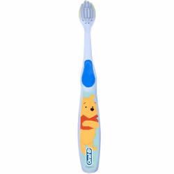 Oral-B Baby Manual Toothbrush  Pooh Characters  0-3 Years Old  Extra Soft (Characters Vary) - Pack of 2