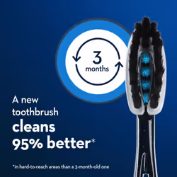 Oral-B Pro-Flex Charcoal Manual Toothbrush  Soft  4 Count