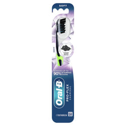 Oral-B  Pro-Flex Charcoal Manual Toothbrush Soft