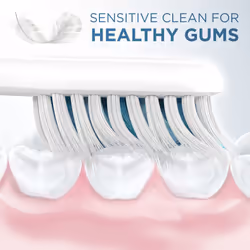 Oral-B Clic Toothbrush Sensitive Clean Replacement Brush Heads  Black  2 Count