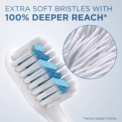 Oral-B Clic Toothbrush Sensitive Clean Replacement Brush Heads  Black  2 Count