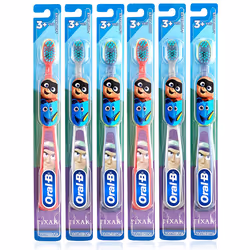 Oral-B Toy Story Kids Toothbrush for Little Children 3+ Years Old Extra Soft - Pack of 6