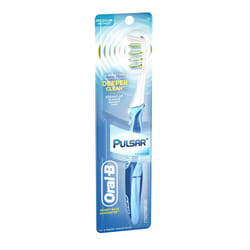 Oral-B Pulsar Medium Toothbrush  1-Count (Pack of 3) Colors May Vary