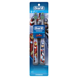 Oral-B Pro-Health Stages Avengers Assemble Toothbrushes (Soft) 5-7 Years  Twin Pack