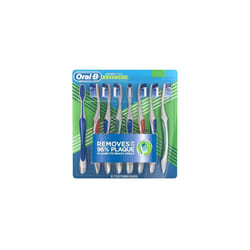 Oral - B Pro Health Toothbrushes 8 Pack Soft/s Cross Action Advanced Removes Plaque (2 Years Supply)