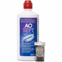Aosept Plus with HydraGlyde Deep Cleansing Contact Lens Solution 360