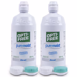 PureMoist Contact Lens Solution, 300ml, Economy Pack - Pack of 2