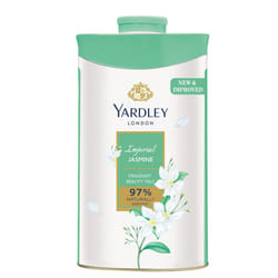 Yardley London Jasmine Perfumed Talcum Powder - 250 g. 8.8 oz  Deodorizing Talc