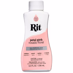 Rit All-Purpose Liquid Dye Petal Pink 8 Fl Oz