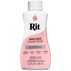 Rit All-Purpose Liquid Dye  Petal Pink 8 Fl Oz