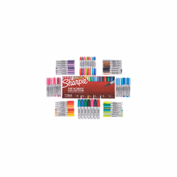 Sharpie 1983255 Permanent Markers Ultimate Collection, Fine and Ultra Fine Points, Assorted Colors, 115 Count
