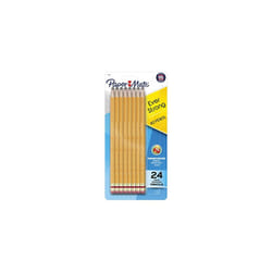 Paper Mate EverStrong #2 Pencils  Reinforced  Break-Resistant Lead When Writing  24-Pack