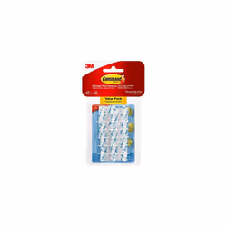 Command Small Decorating Clips, Mini Light Clips, Clear, 40-Clips/Pack, 4-Packs, Decorate Damage-Free