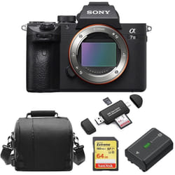 SONY A7 III Body+64GB SD card+Bag+NP-FZ100 Battery+Memory Card Reader