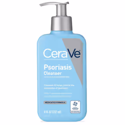 ceraVe cleanser for Psoriasis Treatment With Salicylic Acid for Dry Skin Itch Relief & Latic Acid for Exfoliation Fragrance ...