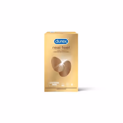 Durex Real Feel Avanti Bare Polyisoprene Non-Latex Condoms, 10 Count