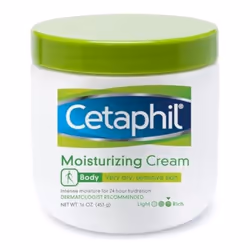 Cetaphil Fragrance Free Moisturizing Cream for Very Dry/Sensitive Skin  16 Ounce