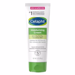 Cetaphil  Moisturizing Cream  Fragrance Free  3 oz (85 g)