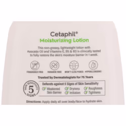 Body Moisturizer by Cetaphil  Hydrating Moisturizing Lotion for All Skin Types  Suitable for Sensitive Skin  16 oz  Fragrance Free  Hypoallergenic  No