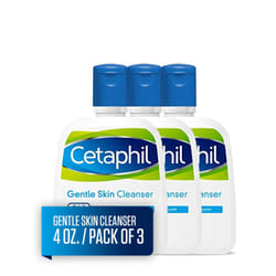 Cetaphil Gentle Skin Cleanser  4 fl oz Pack of 3