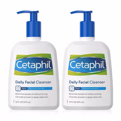 Face Wash by Cetaphil  16 Ounce Pack of 2